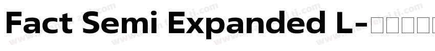 Fact Semi Expanded L字体转换